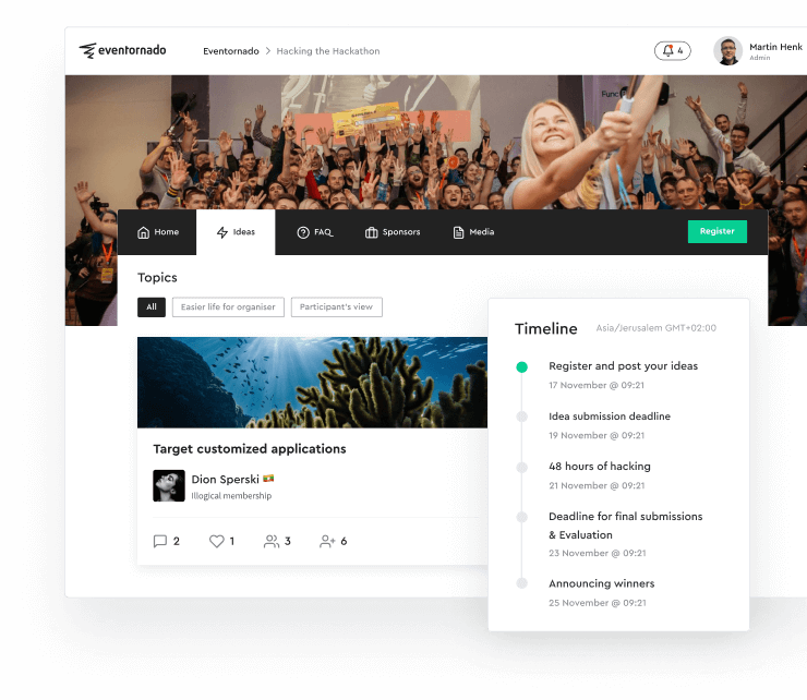 Organize a hackathon
